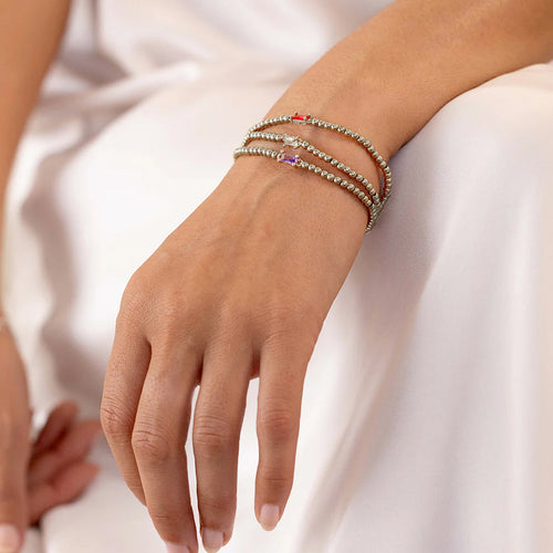 Beaded Birthstone Bracelet