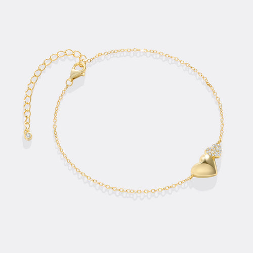 Heart Pave Bracelet