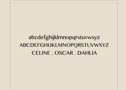 Dainty Personalized Letter Necklace