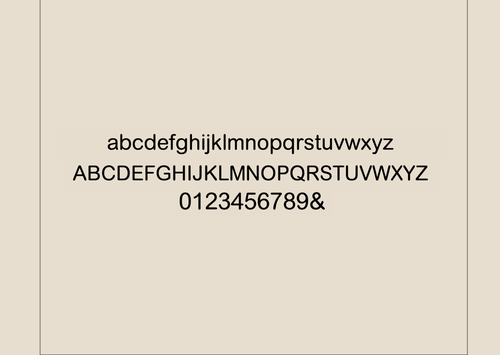 Minimalist Birth Year Number Necklace