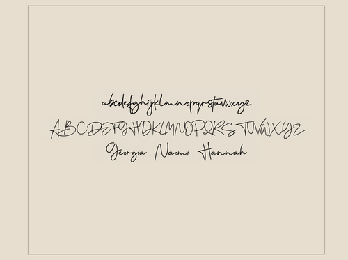 Summer Name Necklace