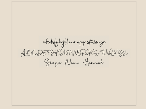 Summer Name Necklace in Figaro Chain