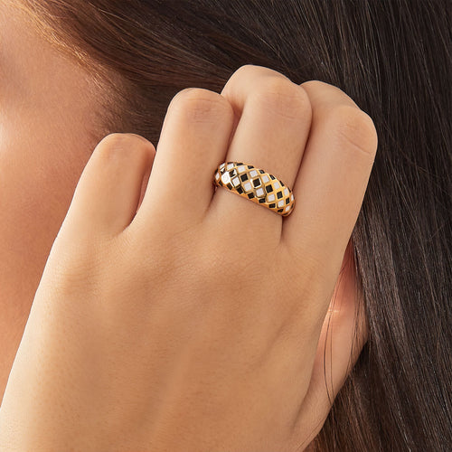 Checkerboard Ring