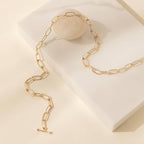Paperclip Toggle Necklace