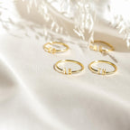 Duo Initial Ring: Personalized Elegance