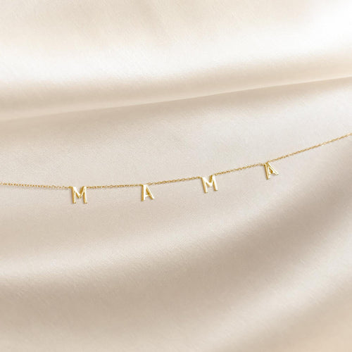 Mama Letter Necklace