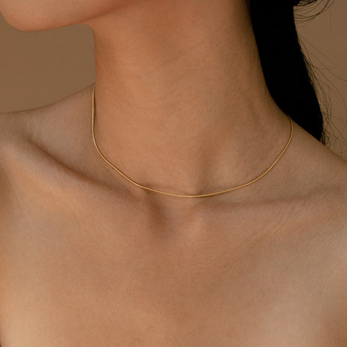 Alice Thin Snake Chain Necklace