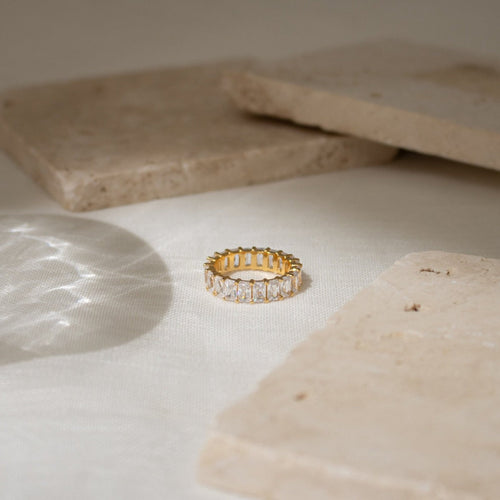 Colette Baguette Diamond Eternity Ring