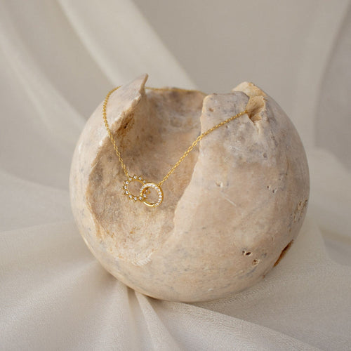 Sun & Moon Eternity Necklace