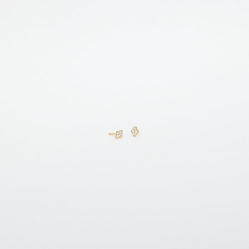 Avery Pave Diamond Stud Earrings