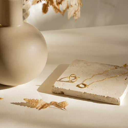 The Pave Open Circle Ring