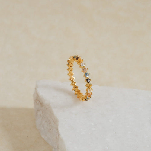 The Rainbow Crystal Ring