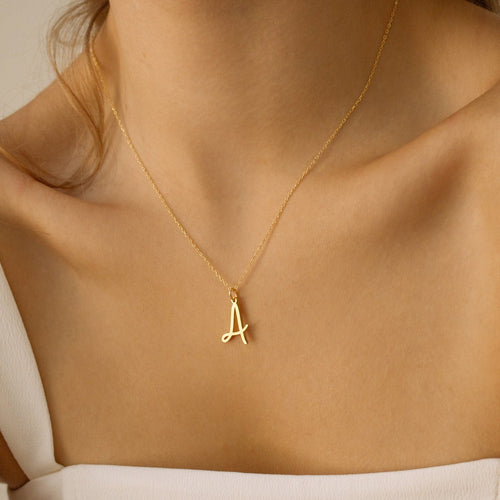 Nella Letter Necklace