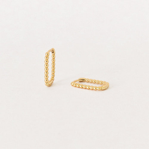 Indiana Beaded Hoops