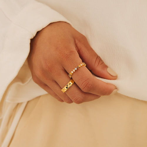 The Rainbow Crystal Ring