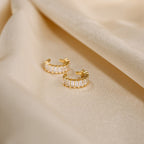Baguette Diamond Ear Cuffs