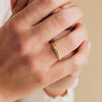 Eternal Remembrance: The Personalized Bar Ring