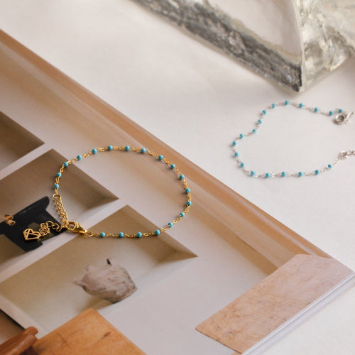 Turquoise Beaded Bracelet