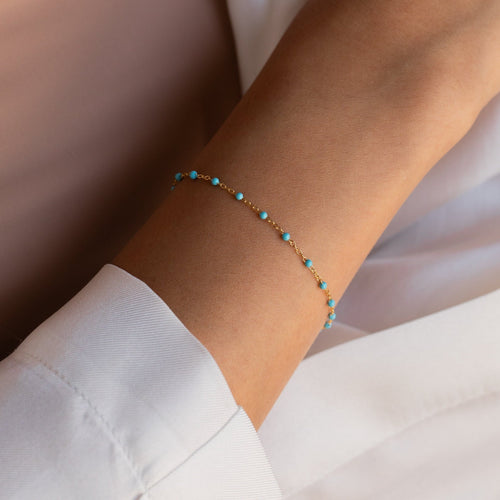 Turquoise Beaded Bracelet