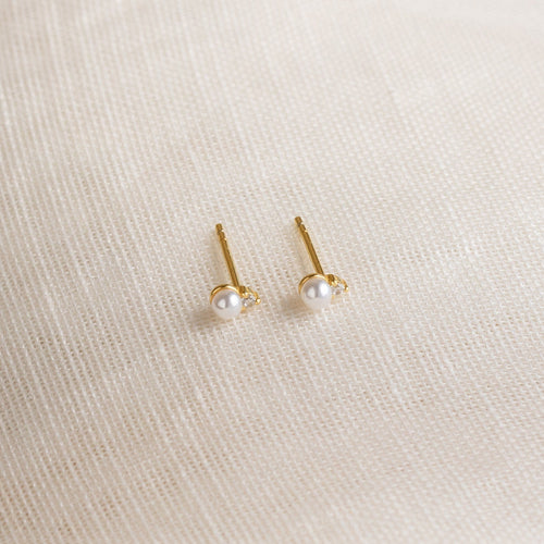 Raindrop Birthstone Studs