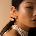 Minimalistic Huggie Hoop Earrings