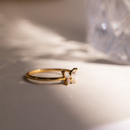 Mariposa Butterfly Promise Ring