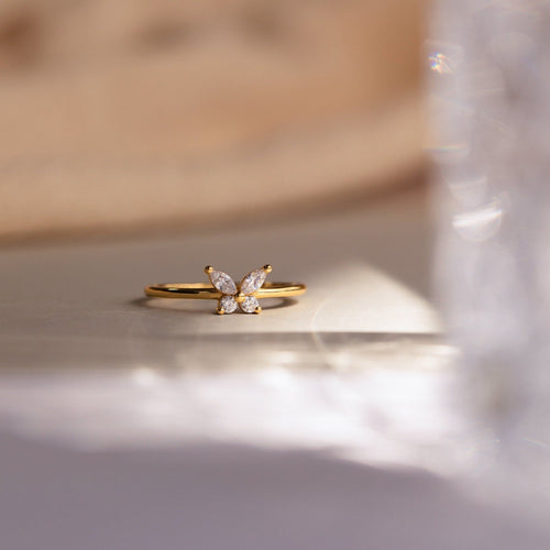 Mariposa Butterfly Promise Ring