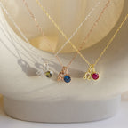 Zodiac Birthstone Necklace
