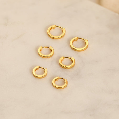 Editor Huggie Earrings