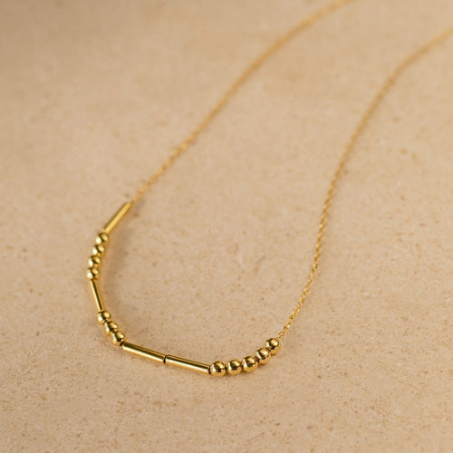 Morse Code Necklace