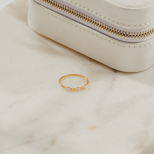 Alessia Trio Opal Ring