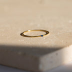 The Thin Mini Birthstone Ring