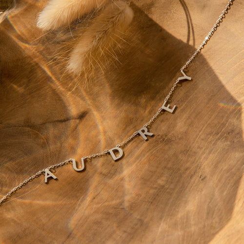 Dainty Personalized Letter Necklace