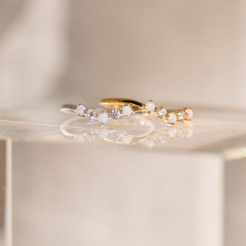 Layla Opal and Diamond Ring