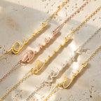 Off-Center Name Necklace