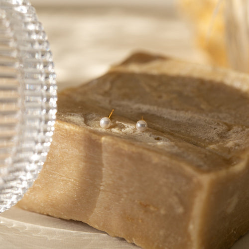 Delicate Pearl Stud Earrings