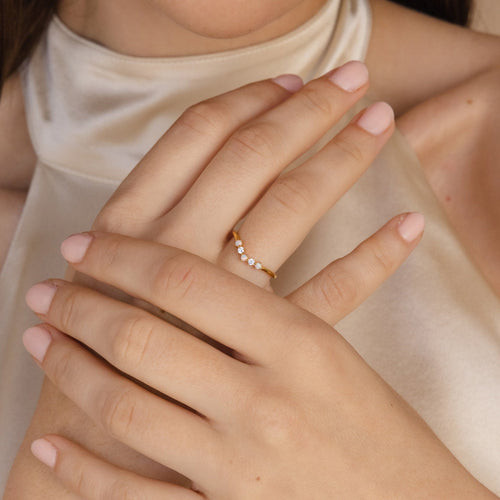 Layla Opal and Diamond Ring