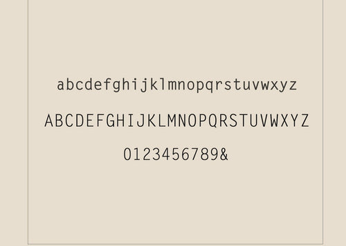 Mini Sideways Initial Necklace