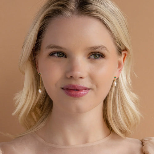 Mismatched Custom Baguette Birthstone Earrings