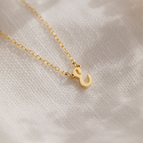 Minimalist Initial Necklace