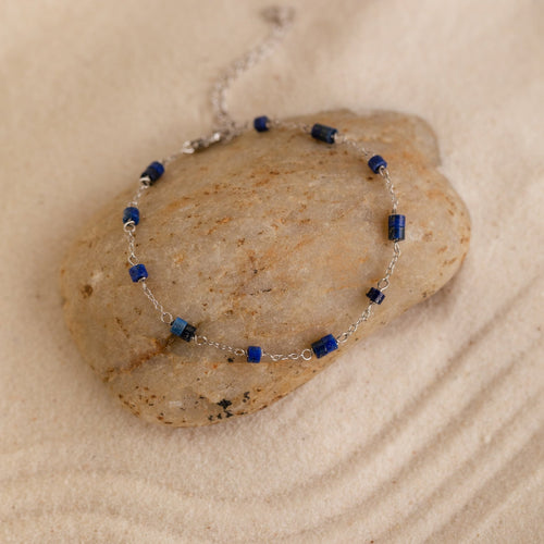 Azul Deep Blue Beaded Bracelet