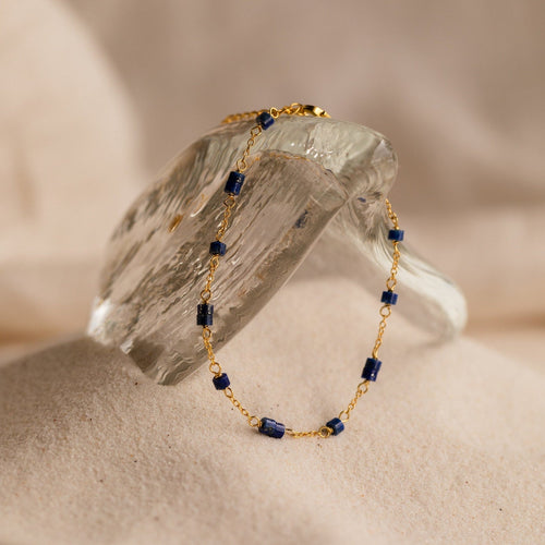 Azul Deep Blue Beaded Bracelet
