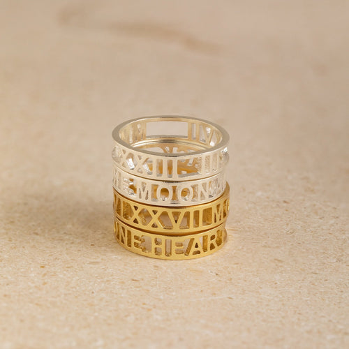 The Roman Numerals Ring
