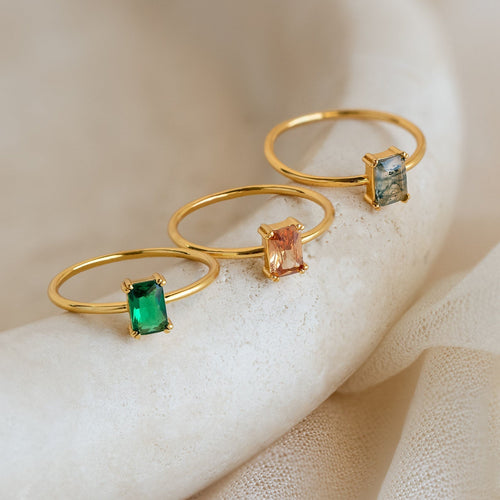 Luxurious Citrine Birthstone Ring for November Birthdays