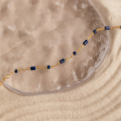 Azul Deep Blue Beaded Bracelet