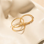 Dainty Diamond Stacking Ring Set: Sparkle in Every Stack