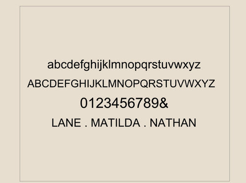 Customizable 3D Name Plate Ring