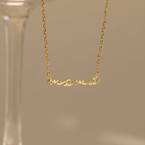 Personalize Your Style with the Whimsical 3D Bubble Name Necklace