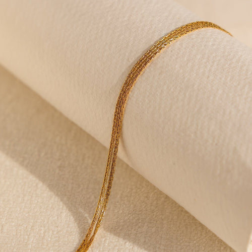 Multi Strand Chain Necklace