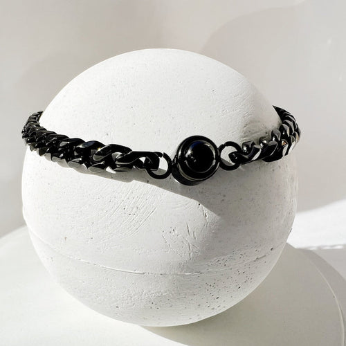 Cuban Chain Photo Bracelet